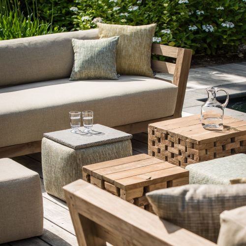 Teak Outdoor Furniture Sofa