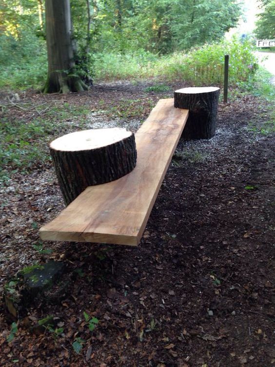 Outdoor bench teak wood