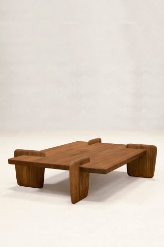 Teak wood coffee table