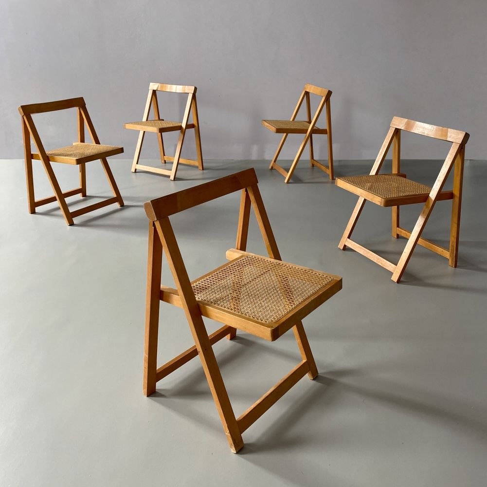 Teak wood folding chair