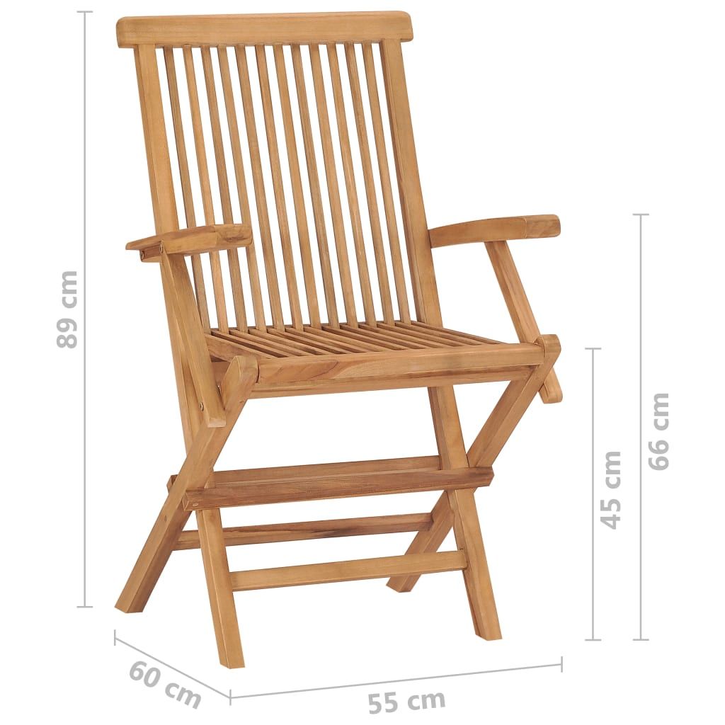 Chairs wood teak