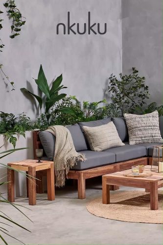 reclaimed teak garden furniture