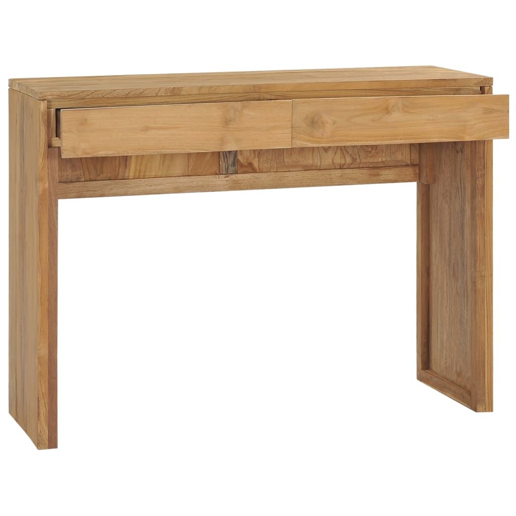 Teak wood console cabinet