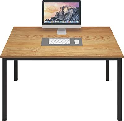 Teak wood computer desk