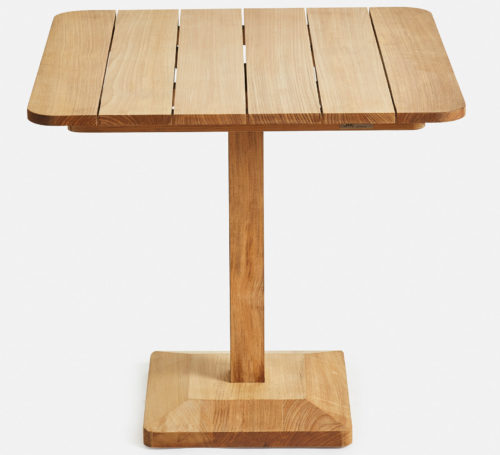 Outdoor coffee table teak wood