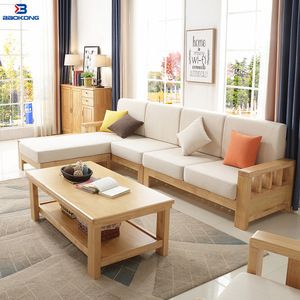 Teak wood living room furniture